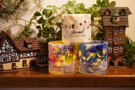 花火〜firework〜　Botanical candle3