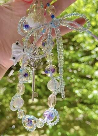 天然石とガラスのジュエリー993